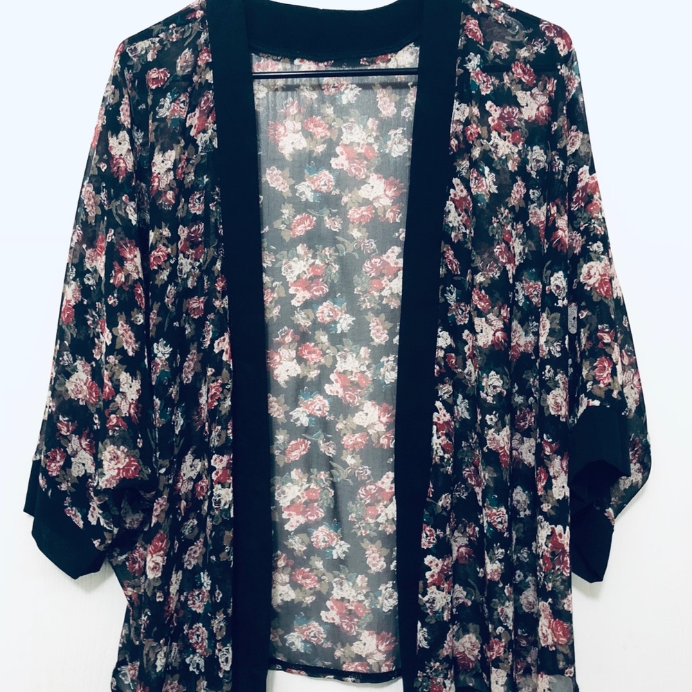 Floral Kimono Cardigan